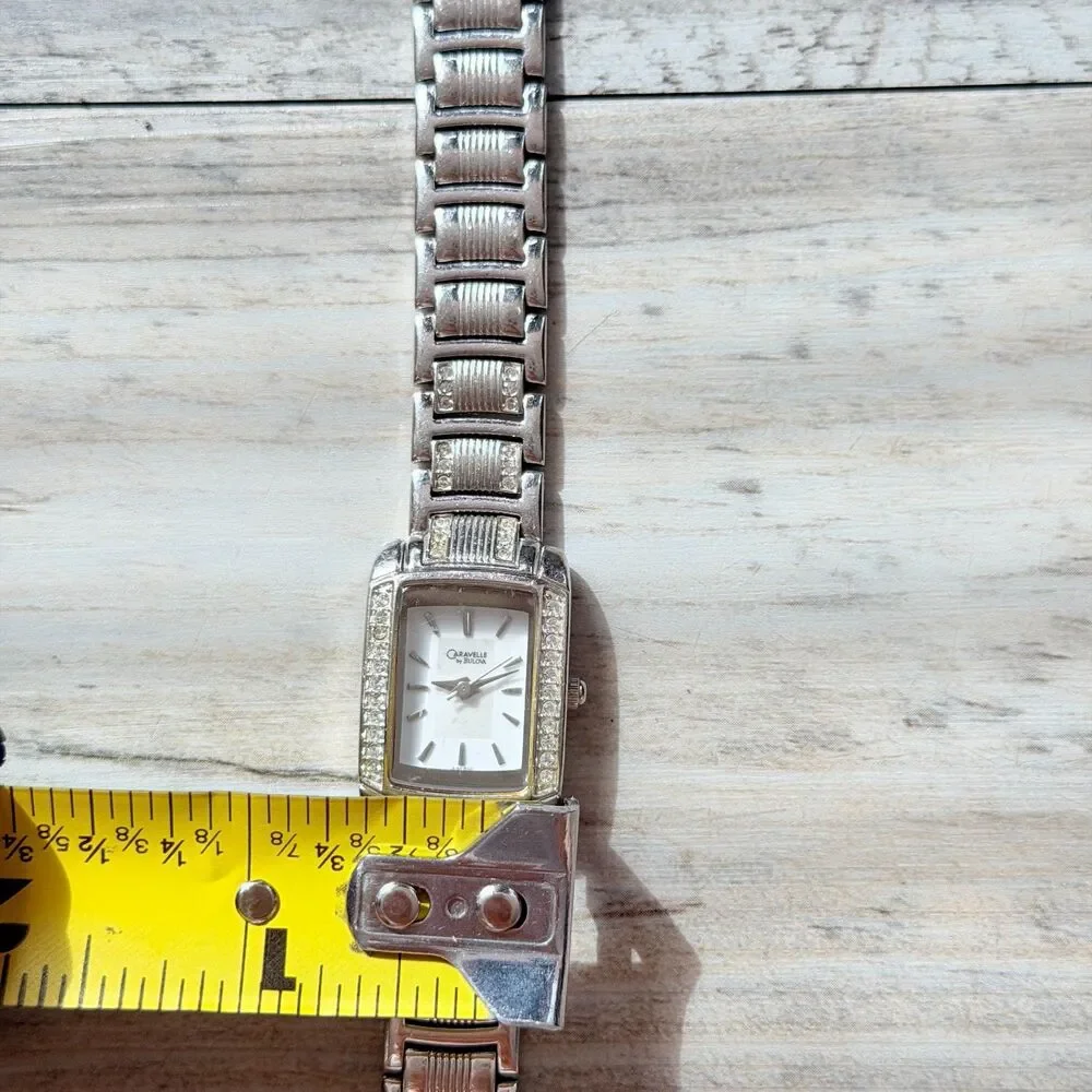 Bulova silver tone